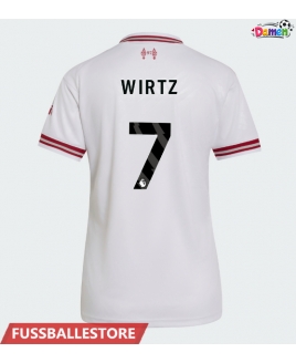 Günstige Liverpool Florian Wirtz #7 Auswärtstrikot Damen 2026-27 Kurzarm